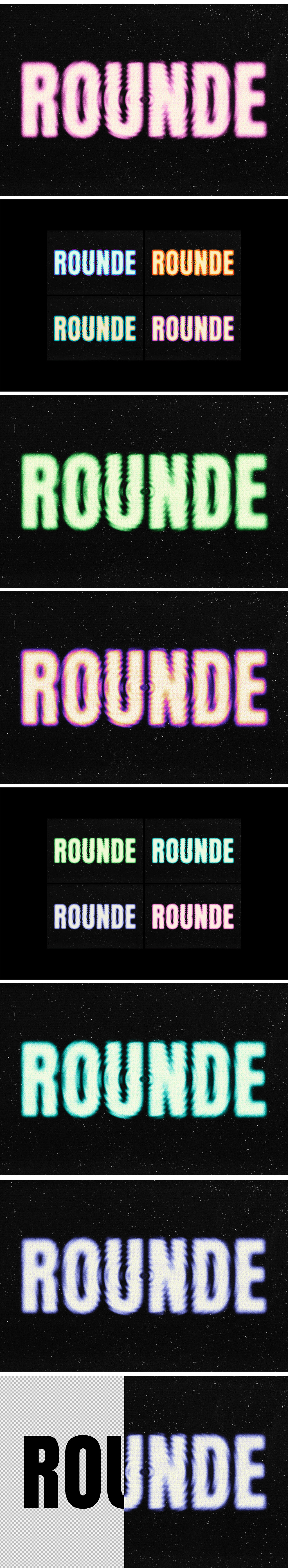 Warp Text Effect Warp Text Effect