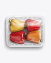 Tray With Peppers Mockup