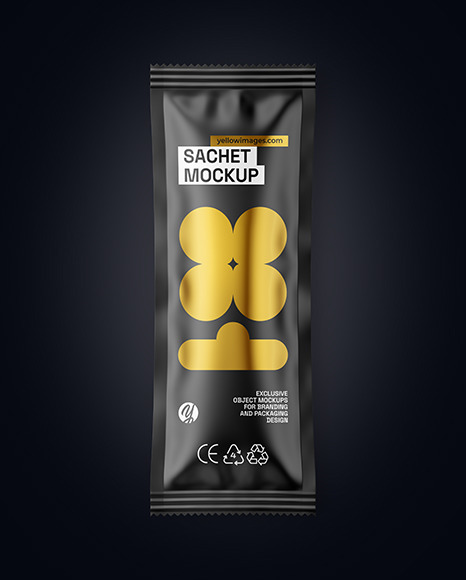 Matte Sachet Mockup