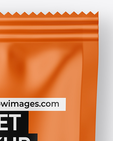 Matte Sachet Mockup