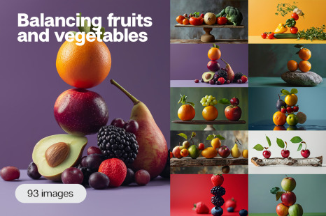 Balancing fruits, vegetables and berries - Vegetables