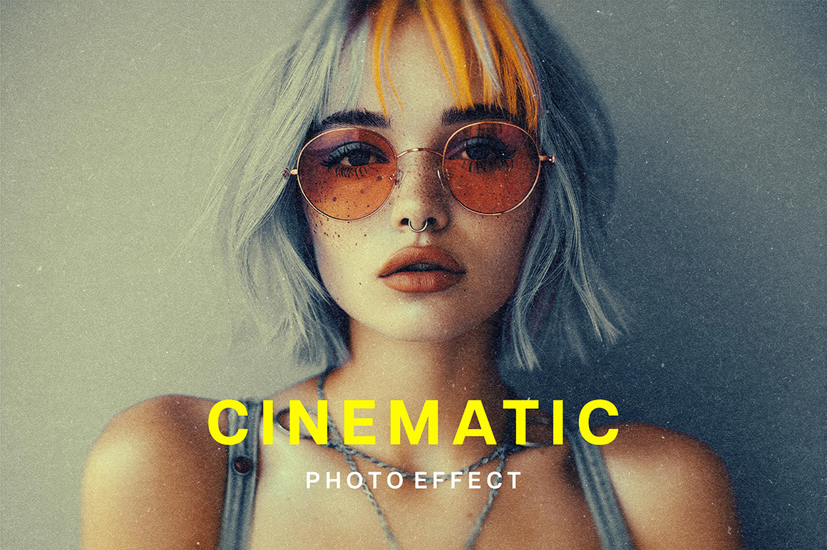 Speckled Cinematic Photo Effect Speckled Cinematic Photo Effect
