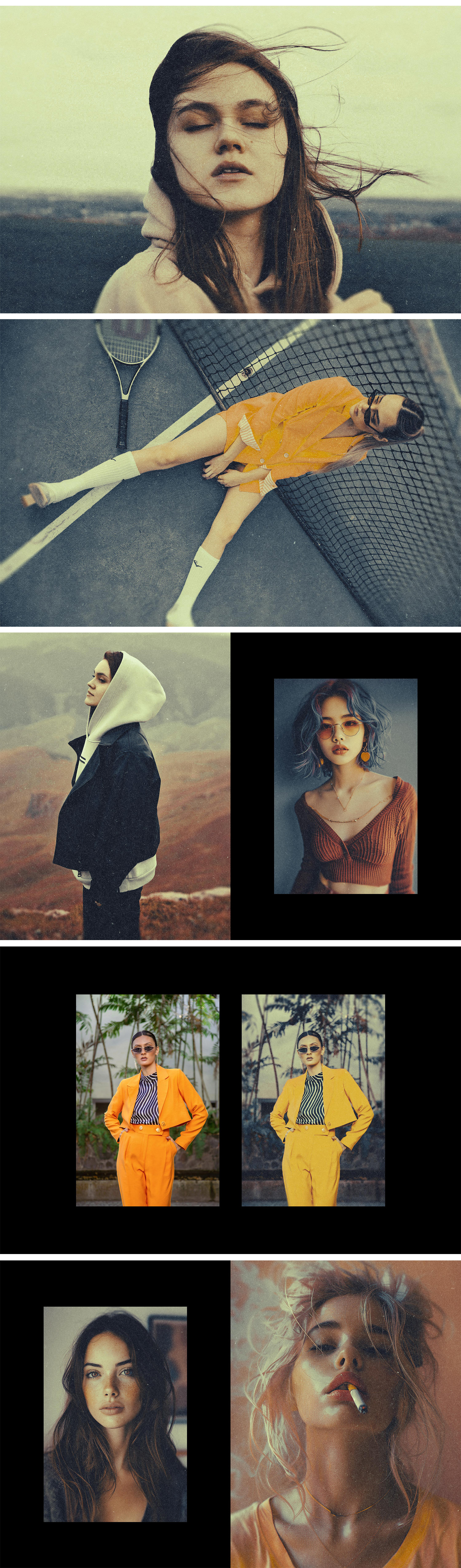 Speckled Cinematic Photo Effect Speckled Cinematic Photo Effect