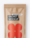Kraft Sachet Mockup