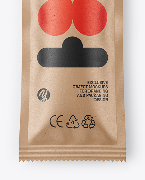 Kraft Sachet Mockup