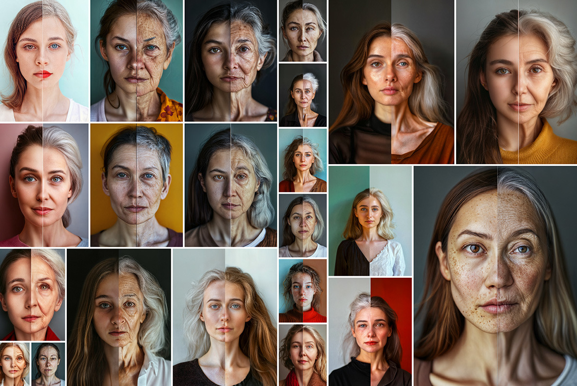 Split faces - 86 images Split faces - 86 images