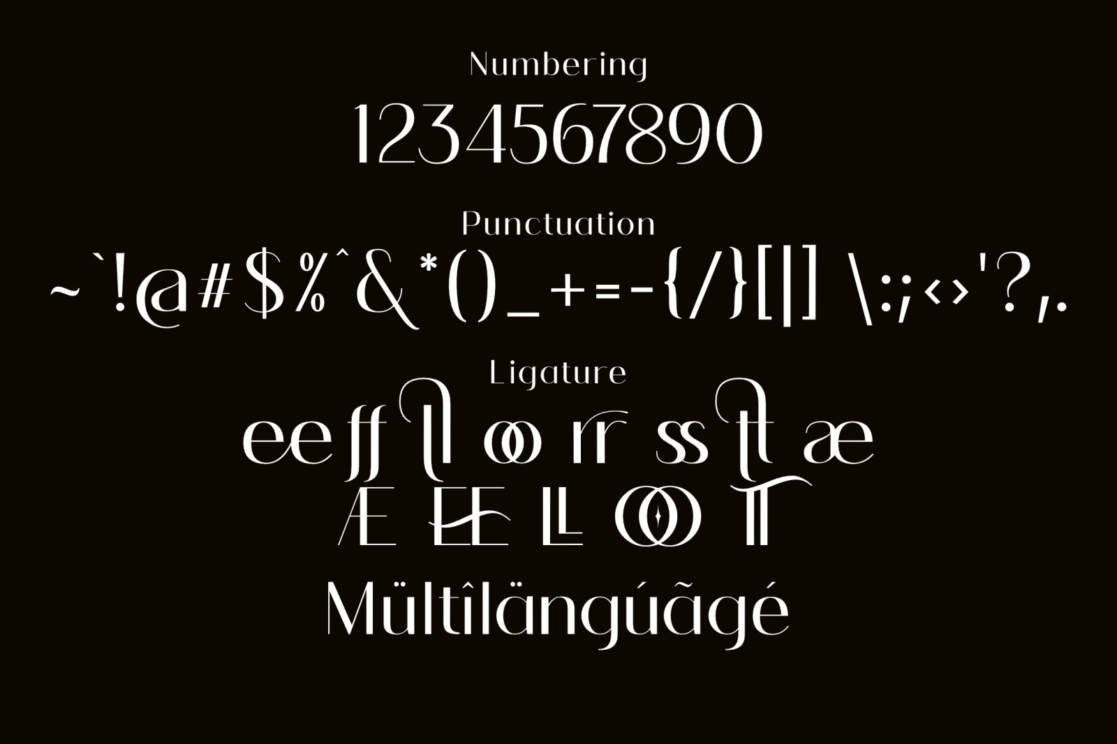 Galleria - An unique variable sans Galleria - An unique variable sans