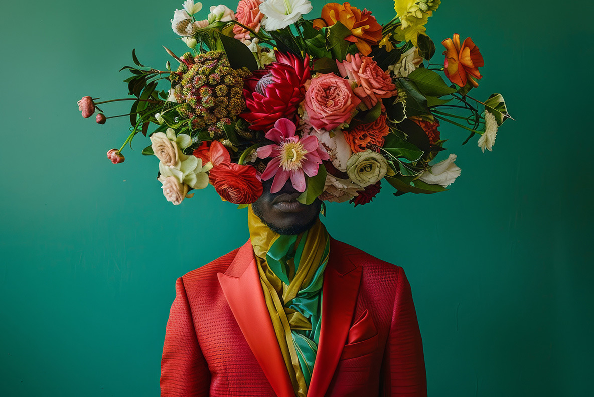 Bouquet on the head - 74 images Bouquet on the head - 74 images