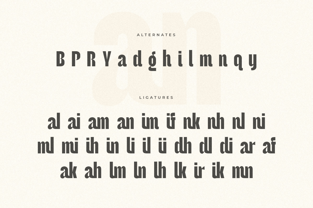 Brother - Unique Modern Display Font Brother - Unique Modern Display Font