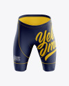 Men’s Cycling Shorts v2 mockup (Front View)