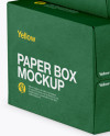 Three Matte Paper Boxes Mockup