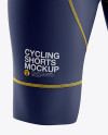 Men’s Cycling Shorts v2 mockup (Right Half Side View)