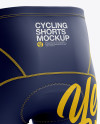 Men’s Cycling Shorts v2 Mockup (Back Left Half Side View)