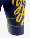 Men’s Cycling Shorts v2 Mockup (Back Left Half Side View)