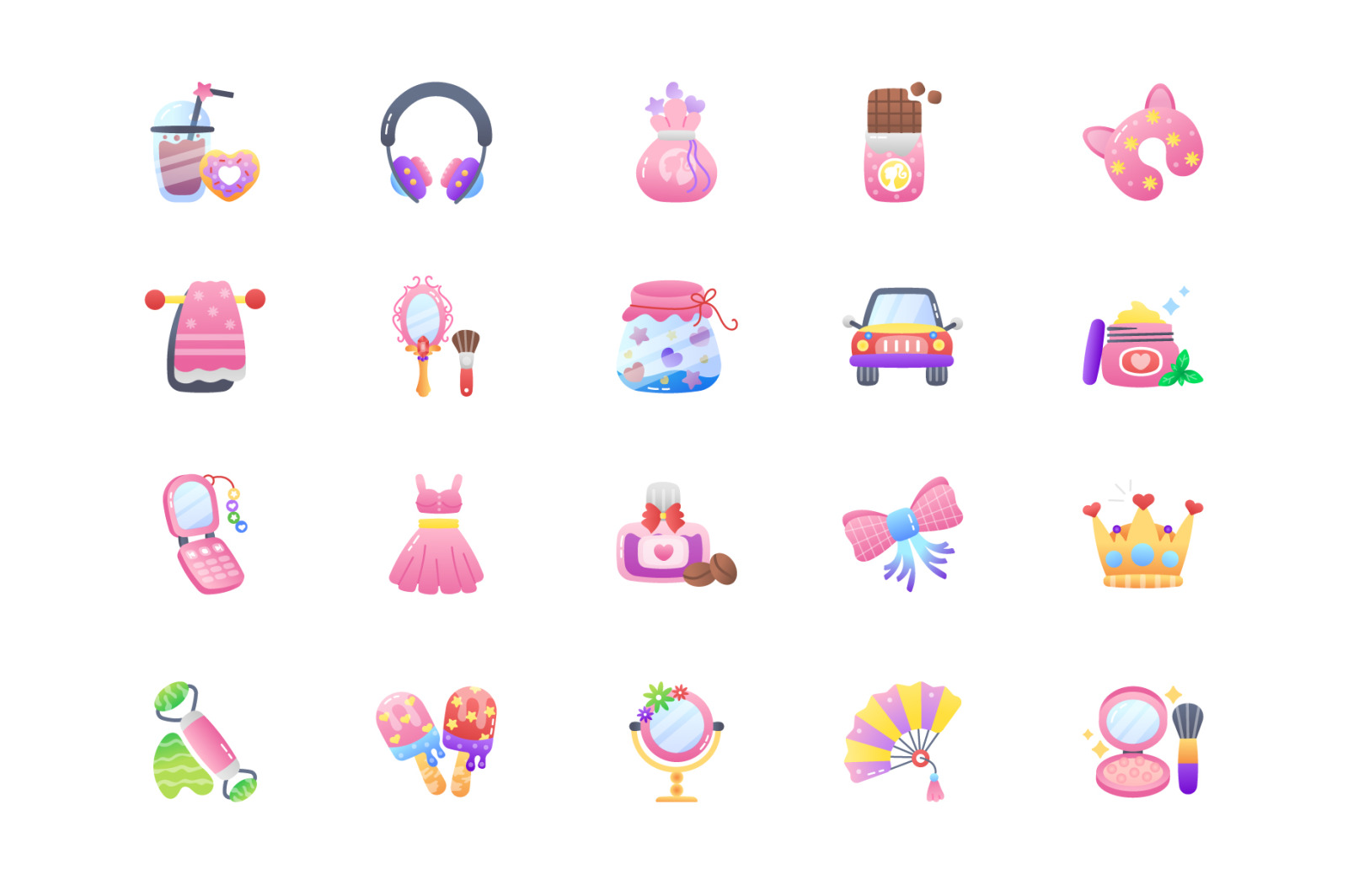 Animated Barbie Icons Animated Barbie Icons