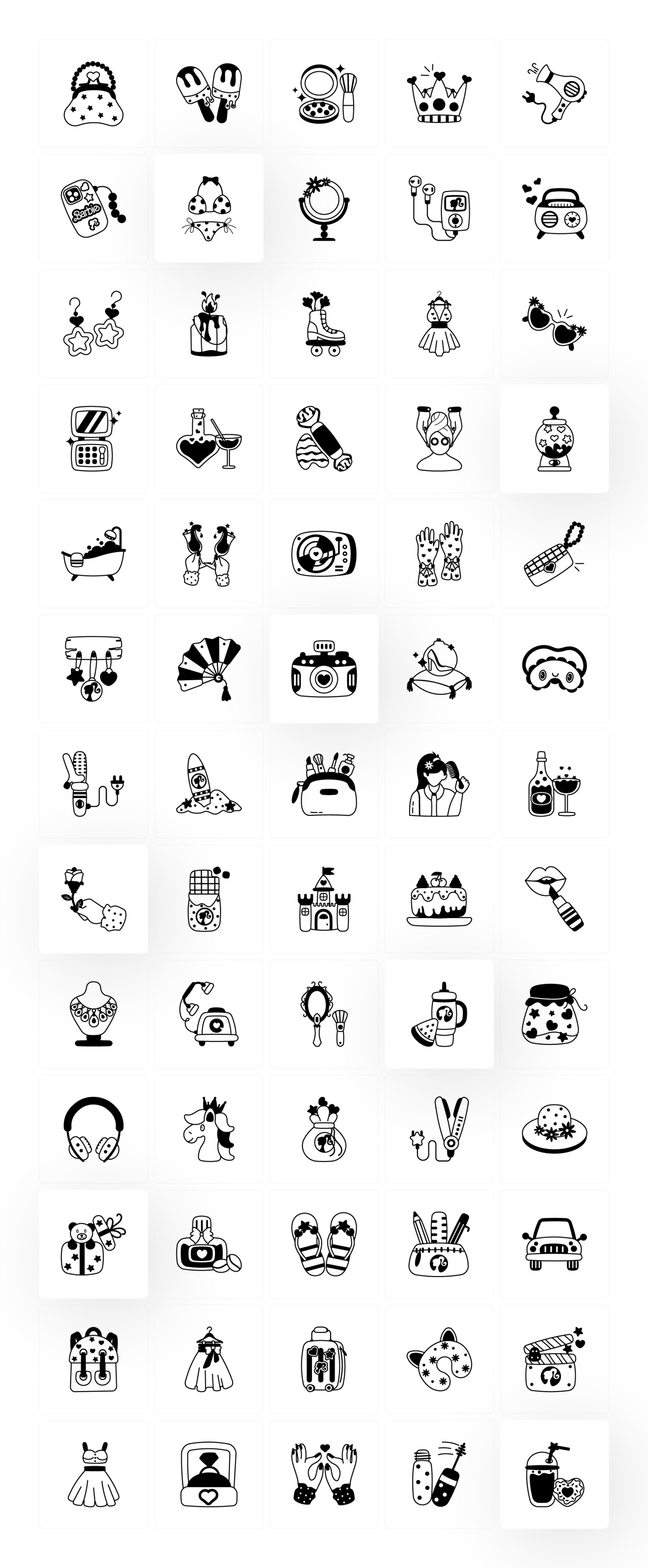 Animated Barbie Icons Animated Barbie Icons