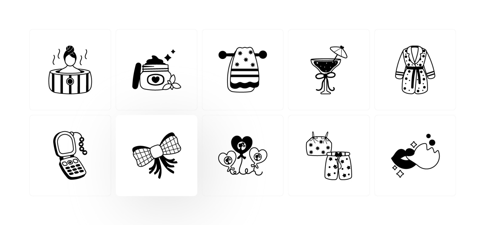 Animated Barbie Icons Animated Barbie Icons