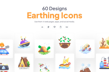 Animated Earthing Icons - Animated icons