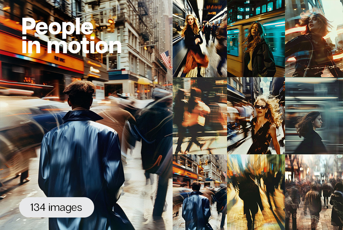 People in motion - 134 images People in motion - 134 images