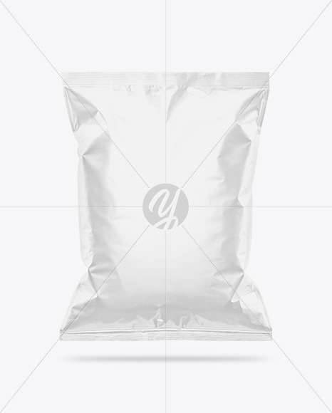 Glossy Food Bag Mockup