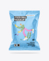 Glossy Food Bag Mockup