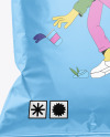 Glossy Food Bag Mockup