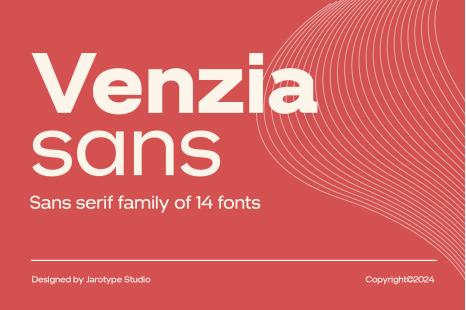 Venzia Sans Family - Covers