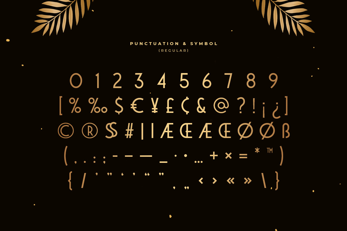 Growing - Luxury Modern Art Deco Font Growing - Luxury Modern Art Deco Font