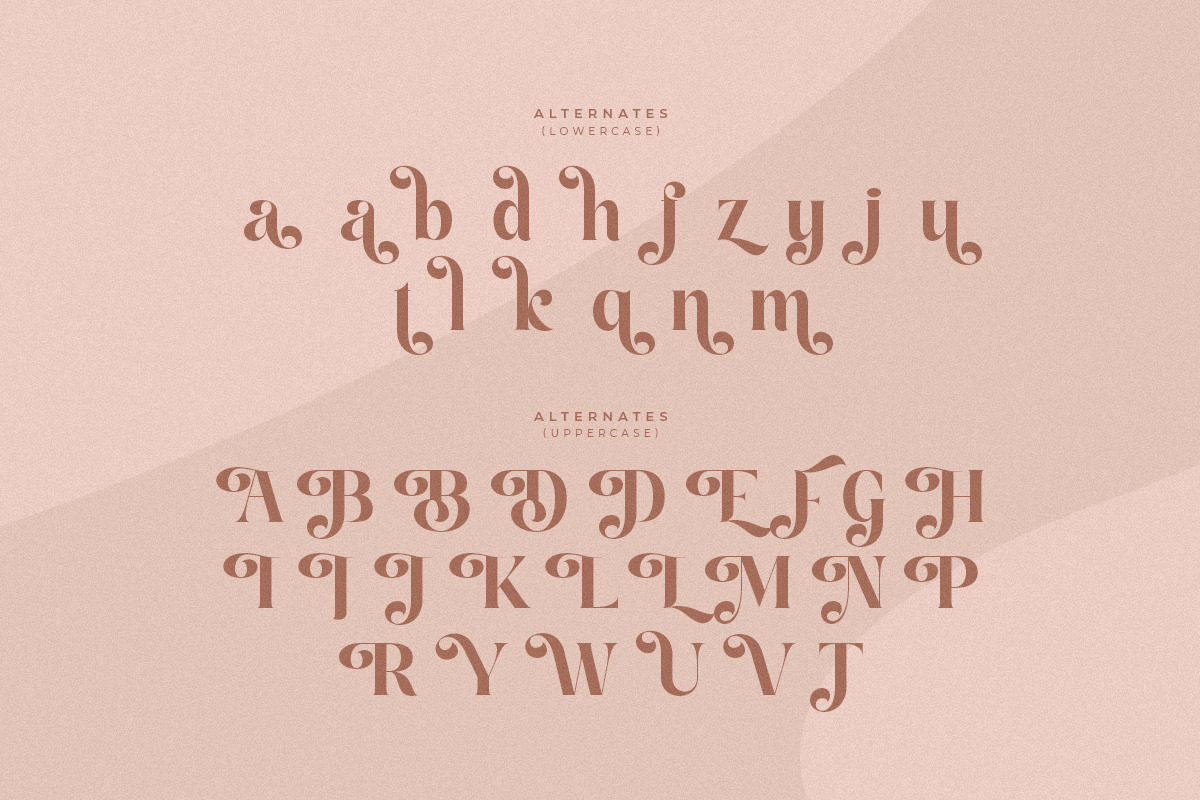 Malfin - Love Luxury Cursive Serif