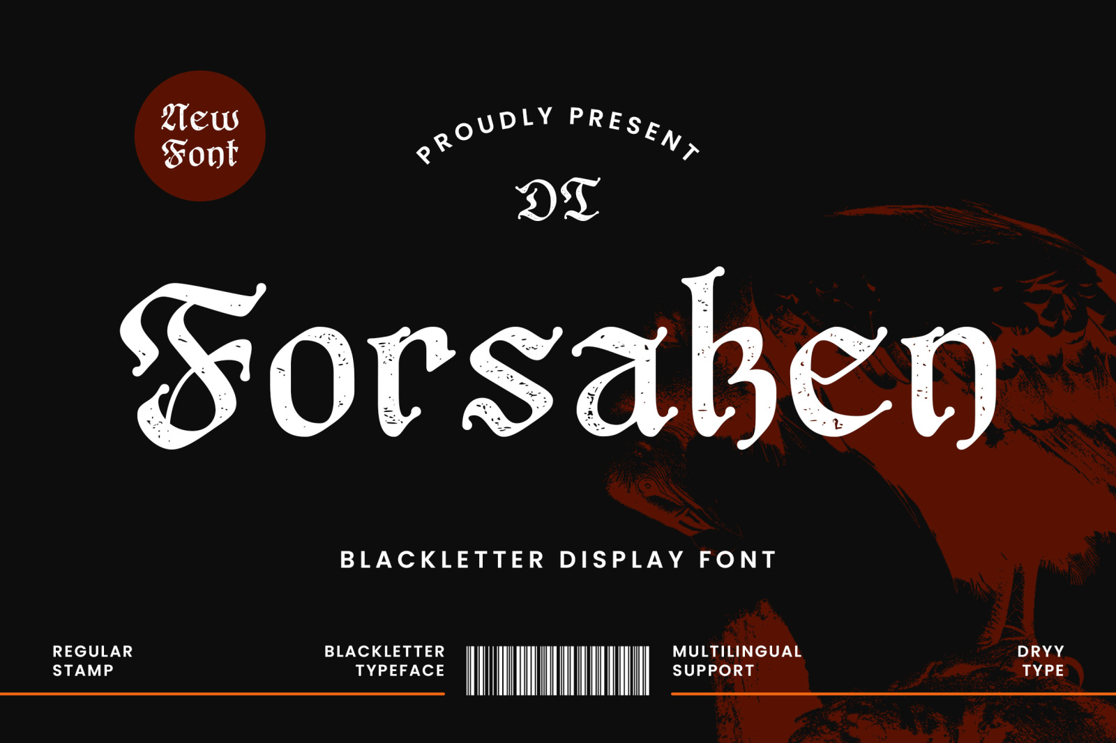 DT Forsaken Blackletter DT Forsaken Blackletter