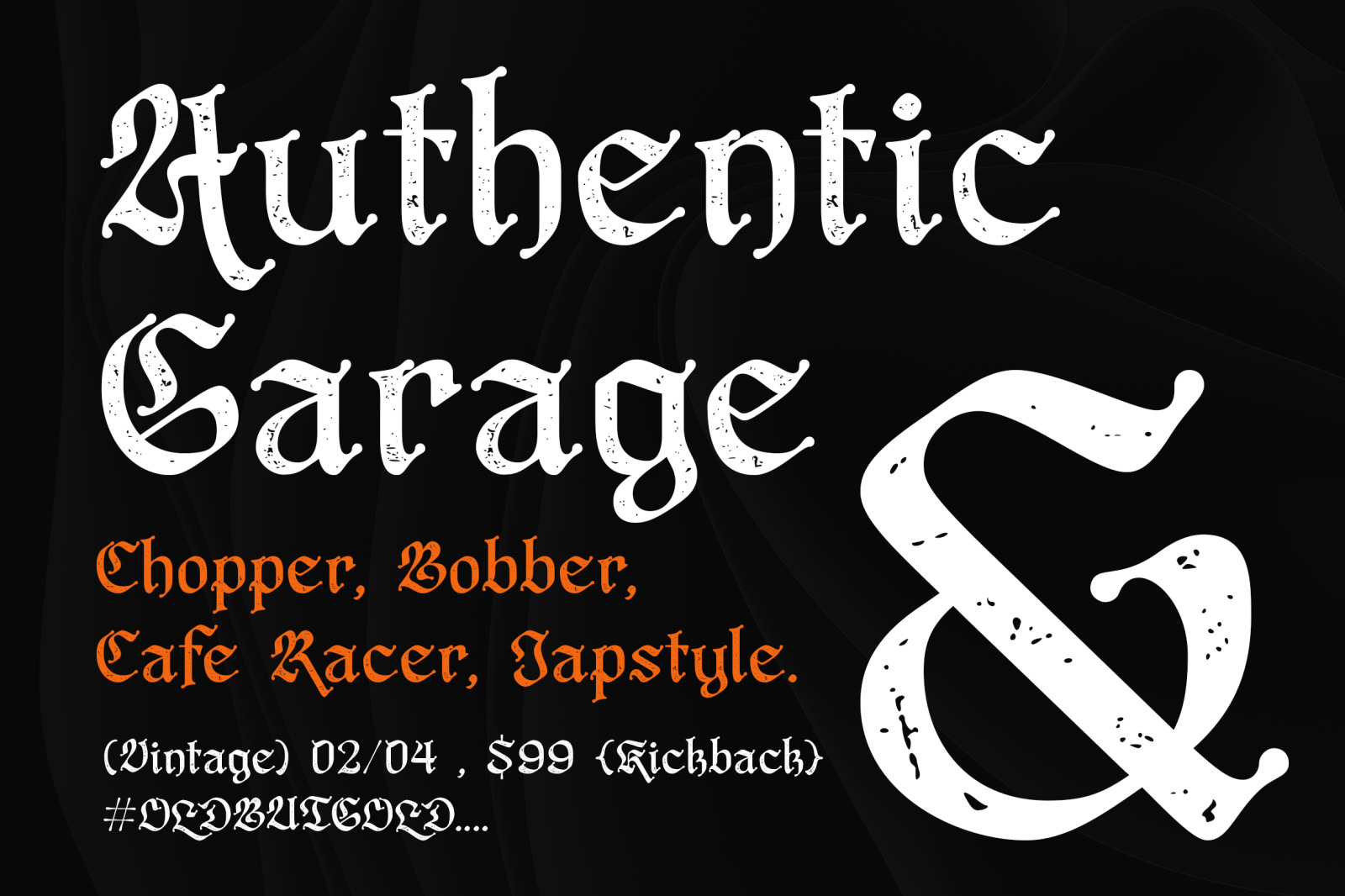 DT Forsaken Blackletter DT Forsaken Blackletter