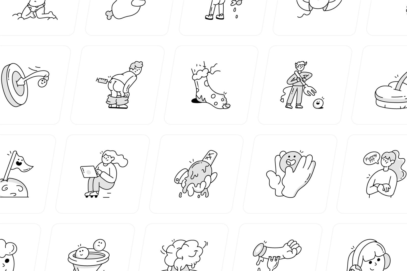 Creative Doodle Icon Pack Creative Doodle Icon Pack