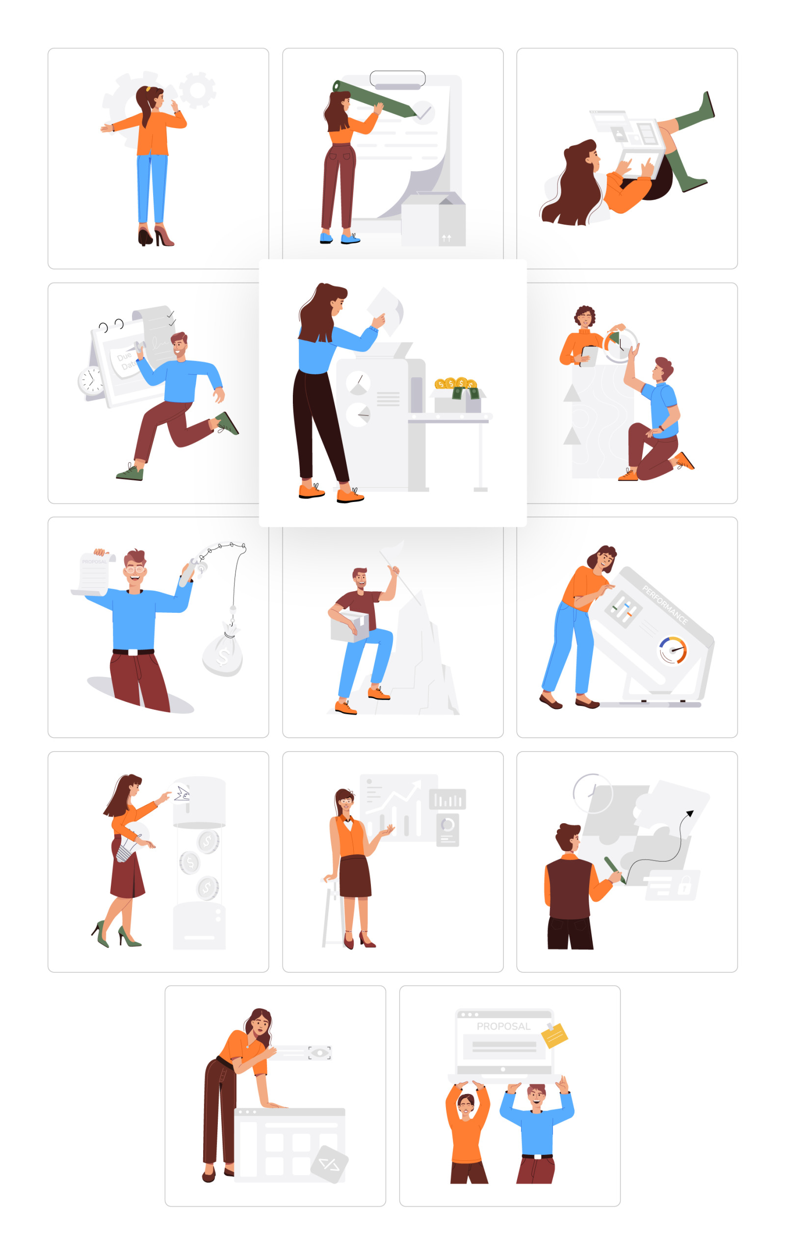 Product Management Illustrations Product Management Illustrations