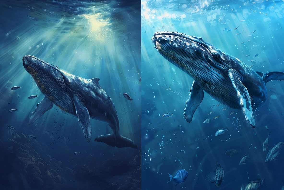 Whales and sharks Whales and sharks