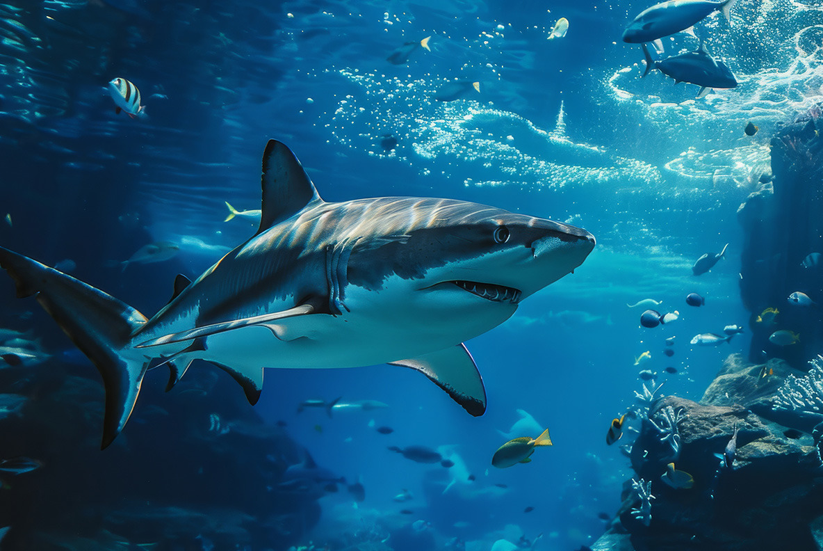 Whales and sharks Whales and sharks