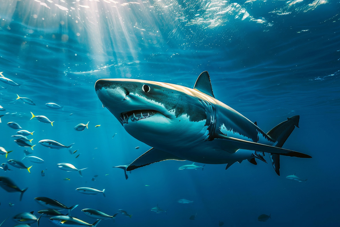 Whales and sharks Whales and sharks