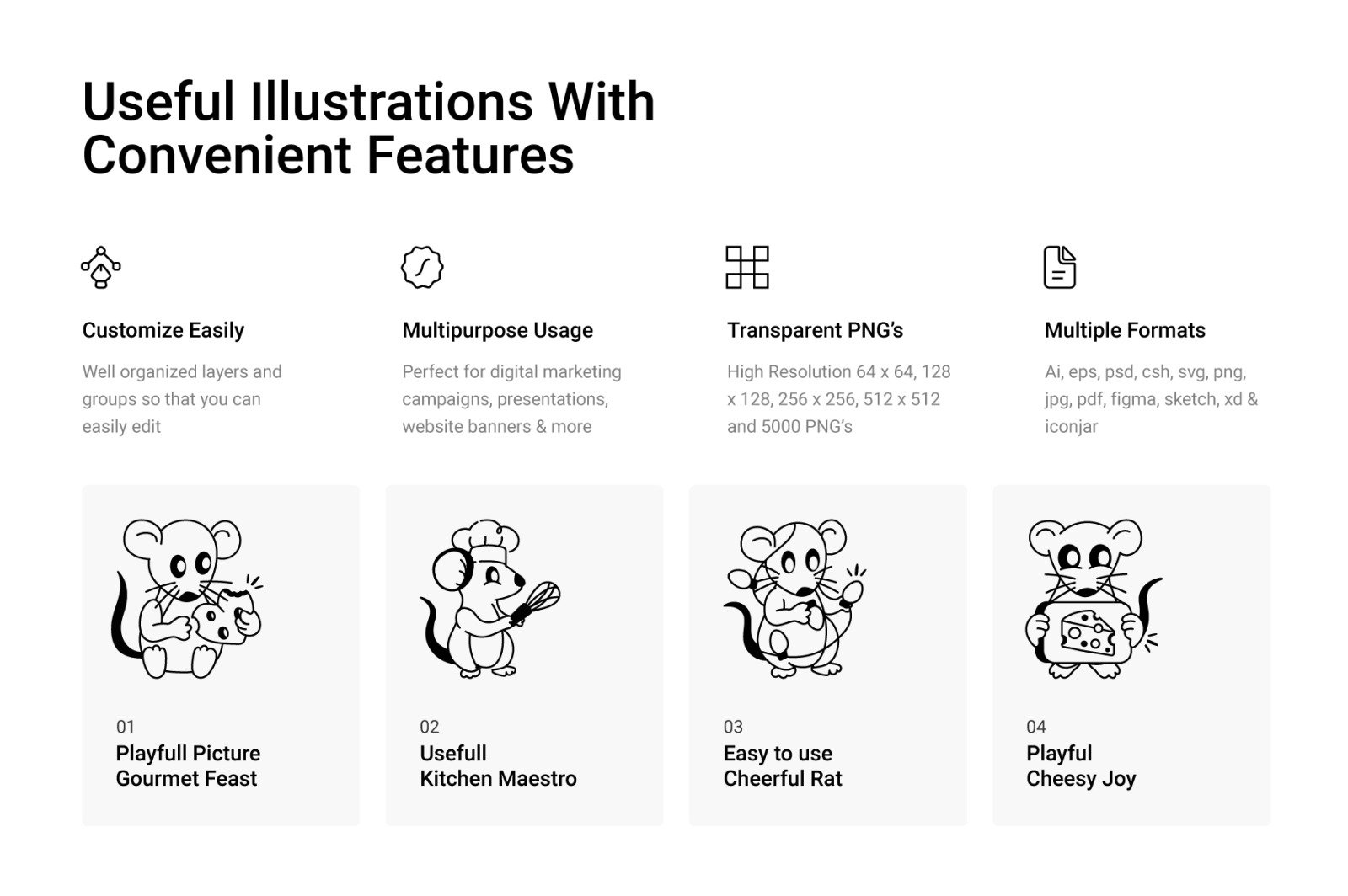 50 Rat Icons