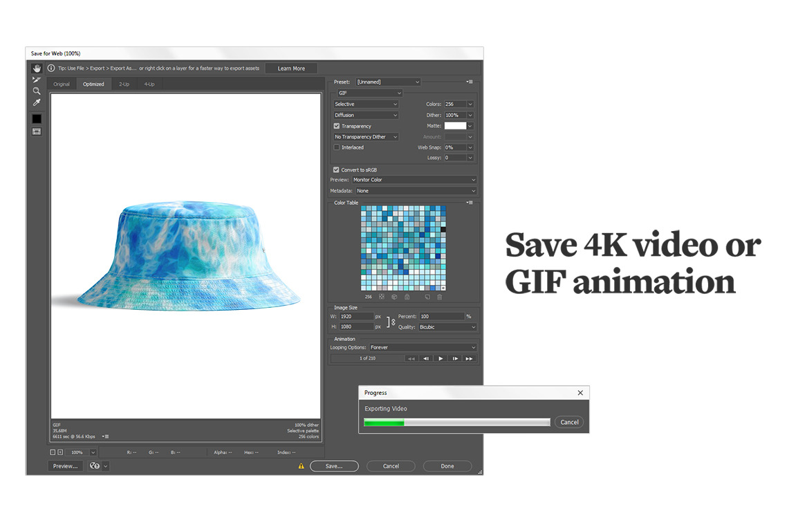 Bucket Hat Animated Mockup Bucket Hat Animated Mockup