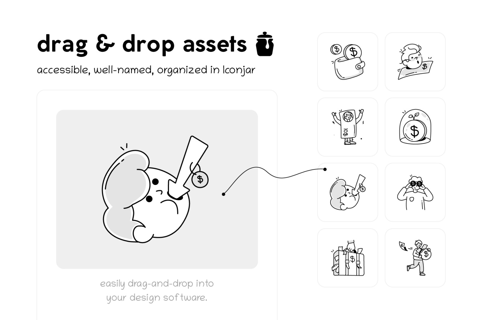 Banking and Investment Icon Set