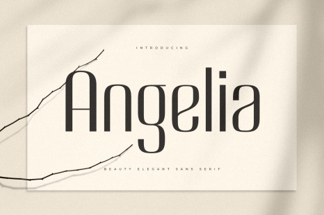 Angelia - Beauty Elegant Sans Serif - Lovely