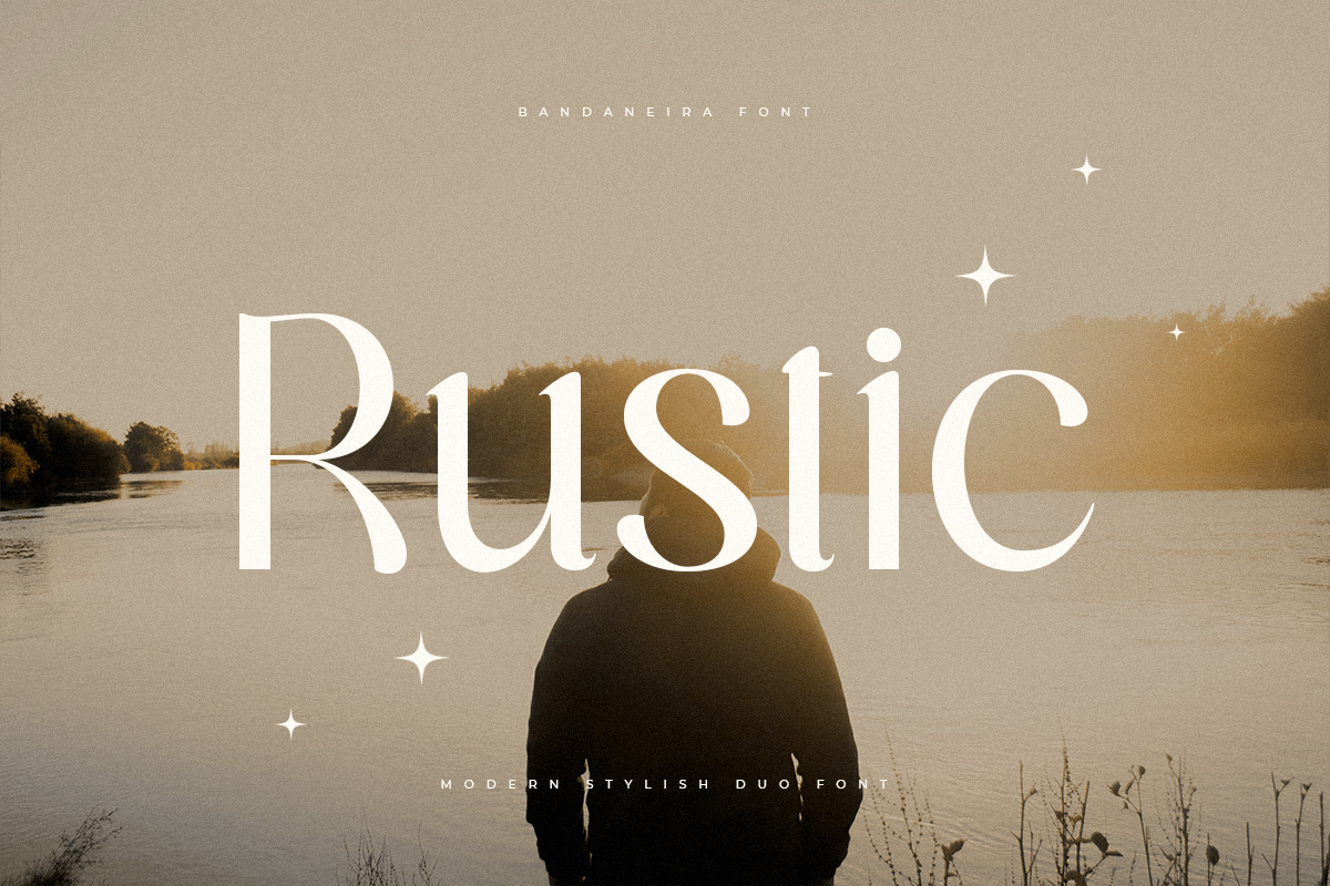 Bandaneira – Modern Stylish Duo Font Bandaneira – Modern Stylish Duo Font