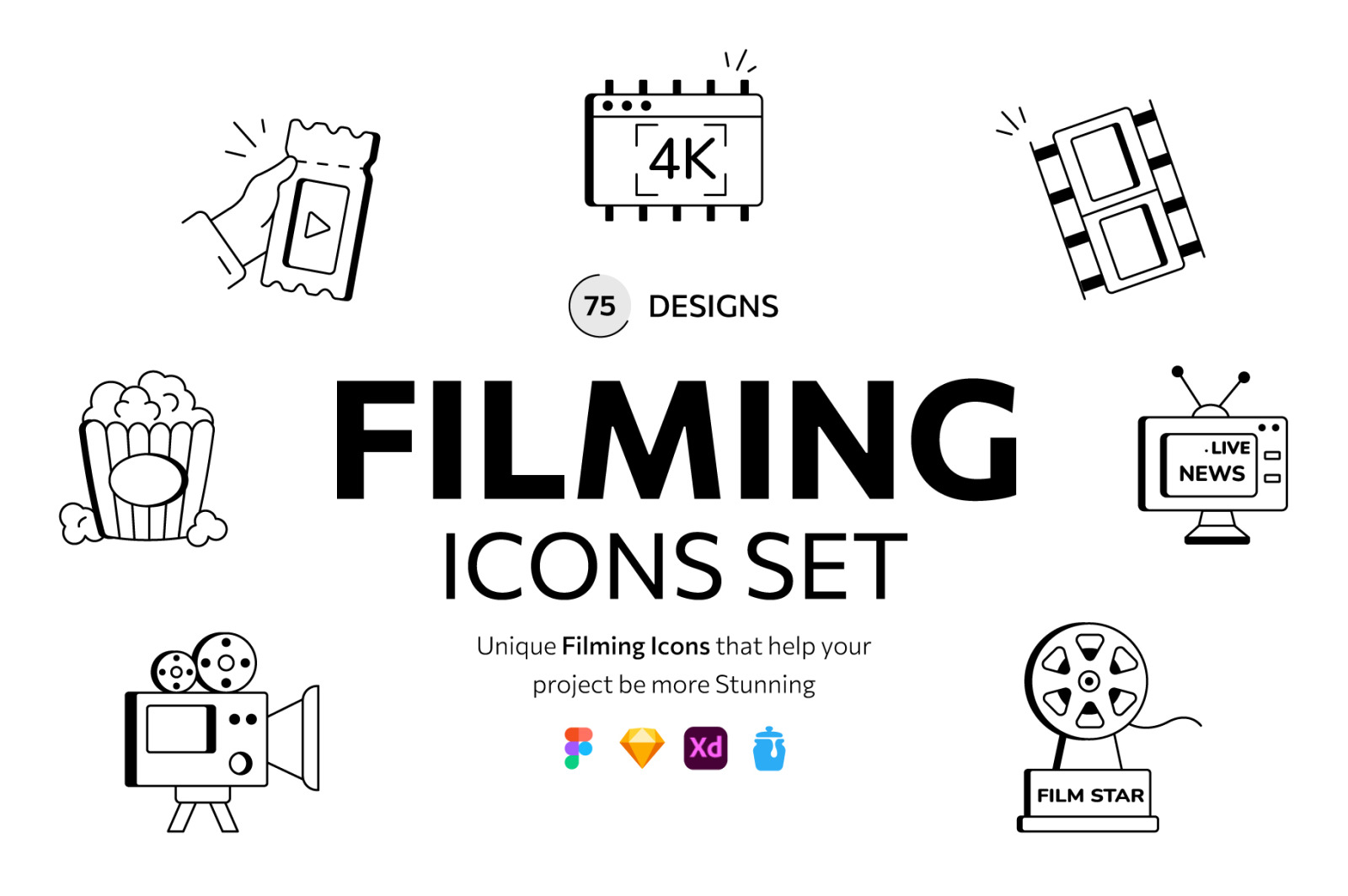 Filming Icons Filming Icons
