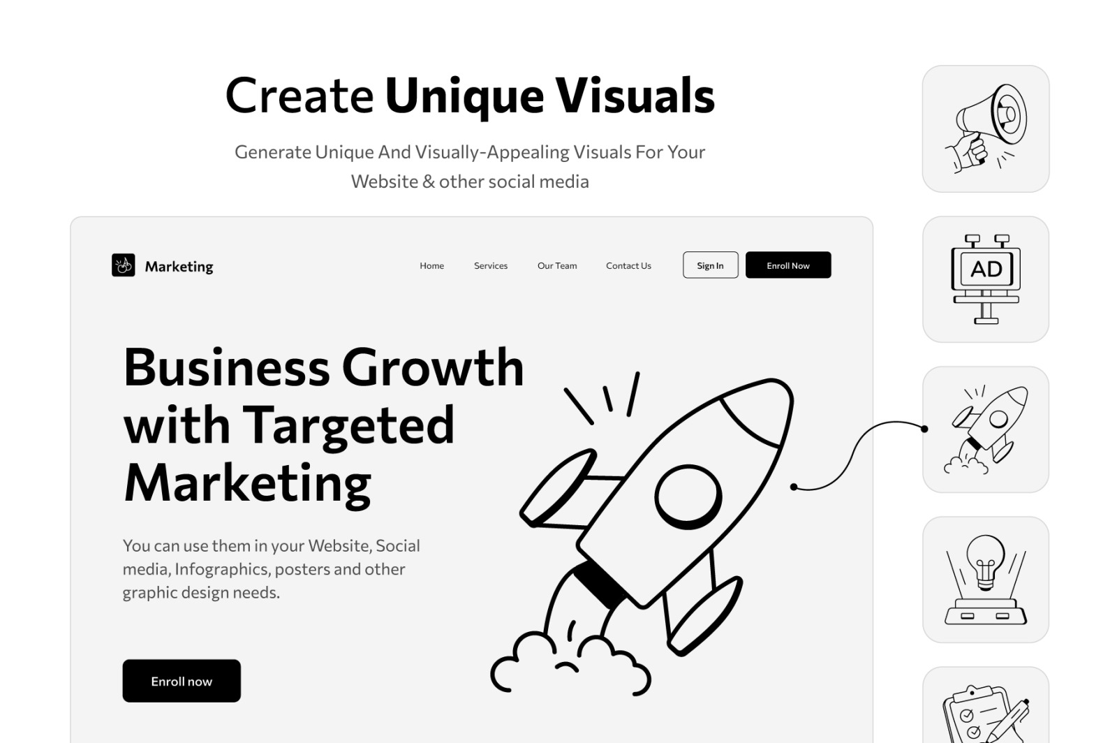 Marketing Icons Marketing Icons