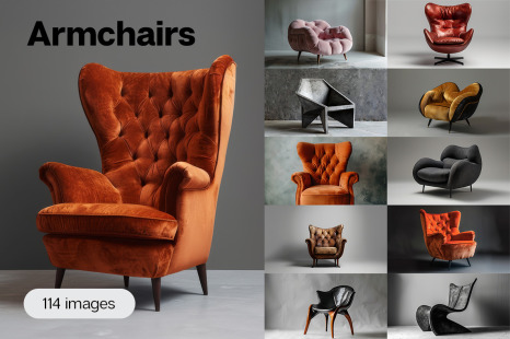 Armchairs - 114 images - Folded