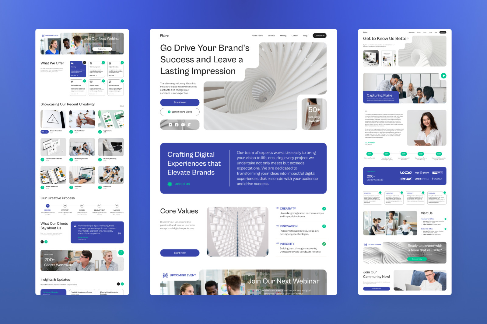 Flaire 2 - Creative Digital Agency Website Flaire 2 - Creative Digital Agency Website