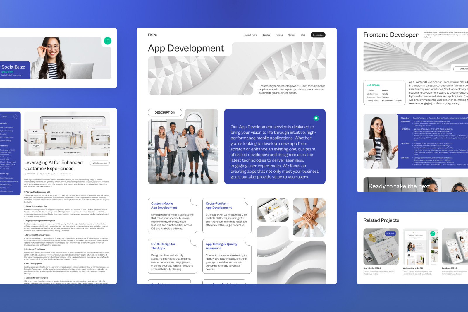 Flaire 2 - Creative Digital Agency Website Flaire 2 - Creative Digital Agency Website
