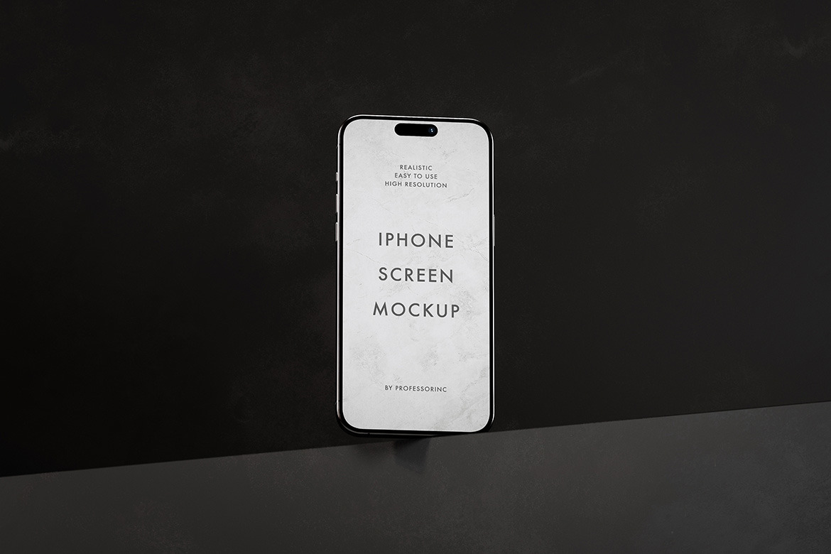 Apple iPhone 15 Pro Max Mockup Set Apple iPhone 15 Pro Max Mockup Set