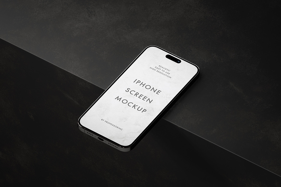 Apple iPhone 15 Pro Max Mockup Set Apple iPhone 15 Pro Max Mockup Set
