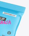 Matte Snack Bag Mockup