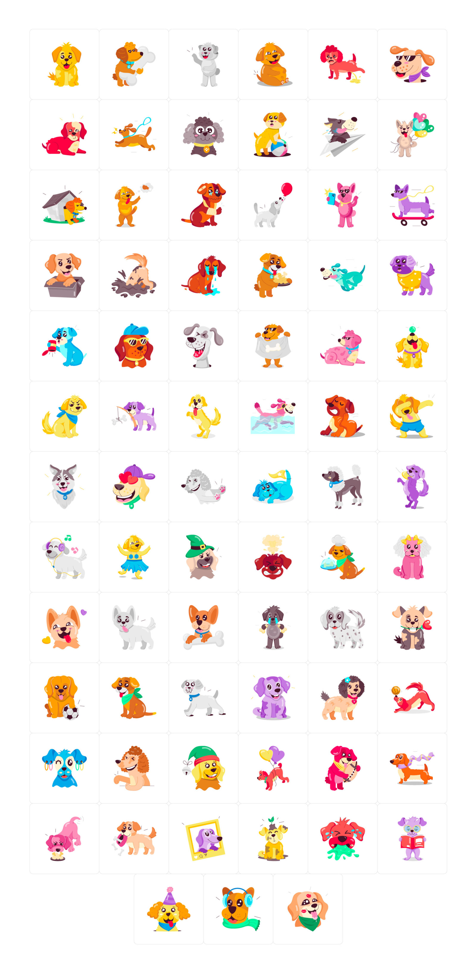 Kawaii Emoticons Stickers Kawaii Emoticons Stickers